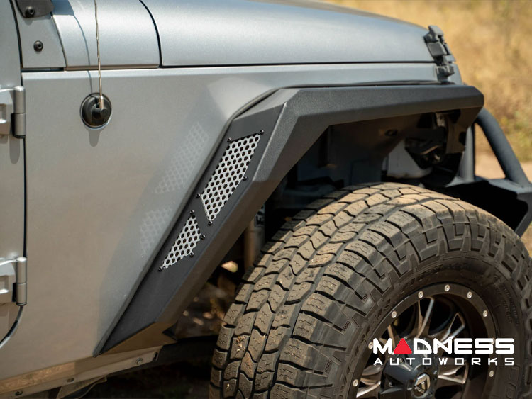 Jeep Wrangler JK Fender Flares - Armor Series - Front & Rear